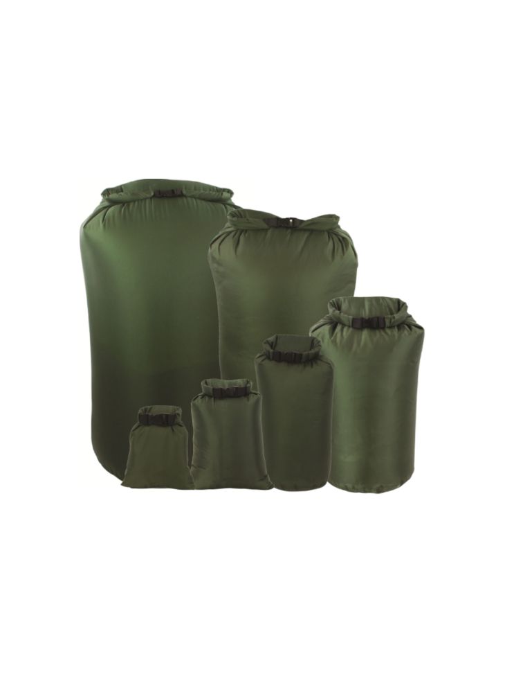Highlander Waterproof Drysack Dry bag Pouch Bag Nylon Olive Cadet Military Camp