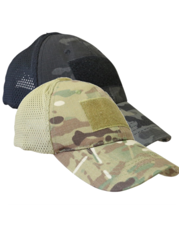 KT Spec-Ops Cap Baseball Cap Mesh Back Ripstop Camo MTP Style Peak