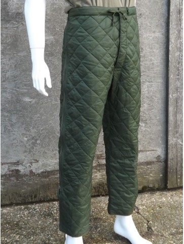 Genuine Surplus British Quilted Liner Trousers Army Thermal Padded Winter
