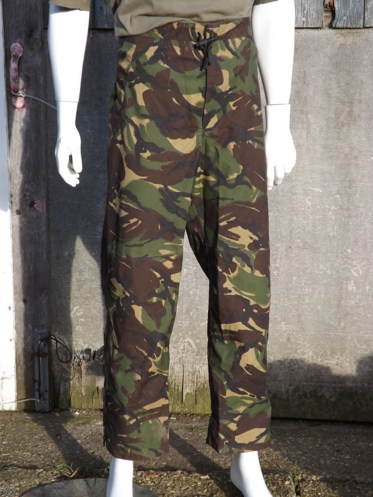 Genuine Surplus British Army Gore-tex Over Trousers DPM Zip Ankle Waterproof