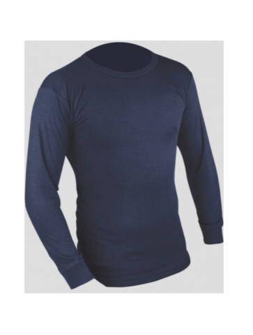 ED Highlander Long Sleeve Thermal Vest Base layer Navy Top Shirt Warm Winter