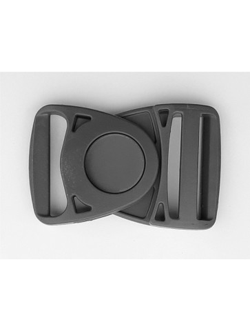 Duraflex Swinghead Buckle Centre Release Clip 40mm (Fits 40mm Strap) Grey