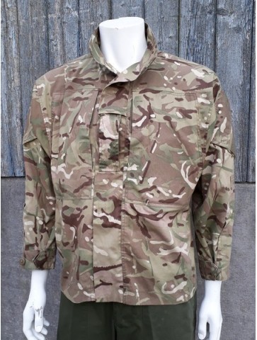 Genuine Surplus British Jacket Shirt Combat Temperate Weather MTP Field