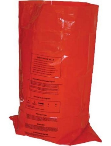 Highlander Rucksack Liner Waterproof Strong Sack Dri Sack  Orange Bag Dry