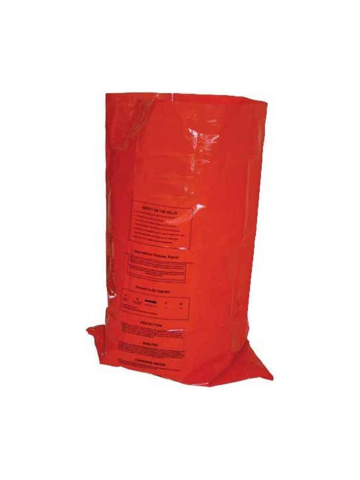 Highlander Rucksack Liner Waterproof Strong Sack Dri Sack  Orange Bag Dry