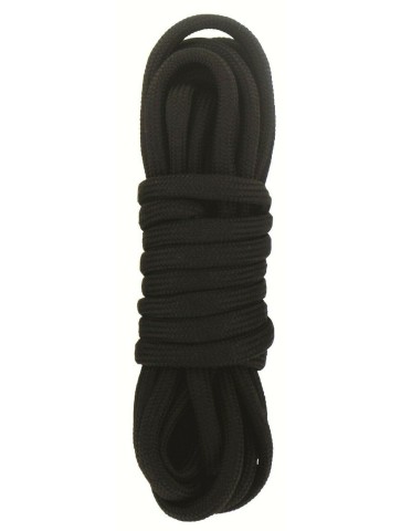 Highlander 1 Pair Quality 180cm Army Combat Boot Laces BLACK Round Long Military