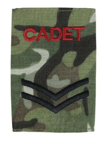 MTP  Compatible BTP Camo Army  ACF Air Cadet ATC CCF Cadet  Corporal Rank Slide