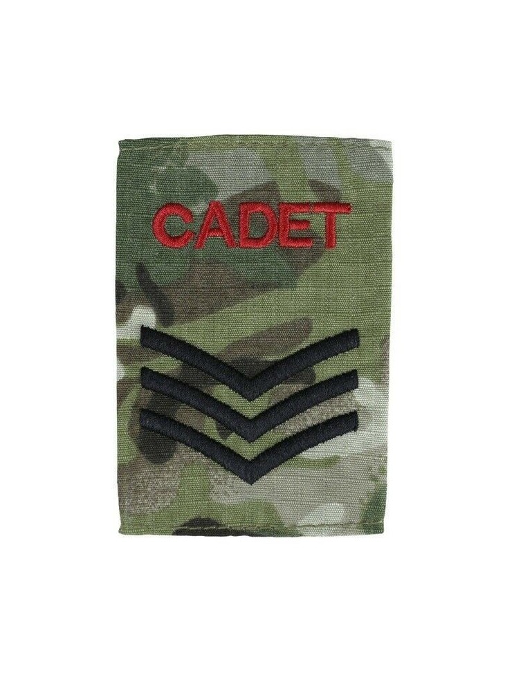 MTP  Compatible BTP Camo Army  ACF Air Cadet ATC CCF Cadet  Sergeant Rank Slide