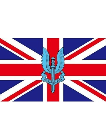 SAS Special Forces FLAG 5' x 3' British Army Military Regiment Armed Forces