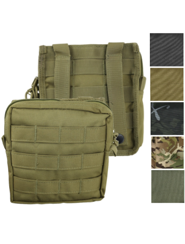 Kombat Medium MOLLE Utility Pouch Zipped Modular Olive BTP Black Coyote