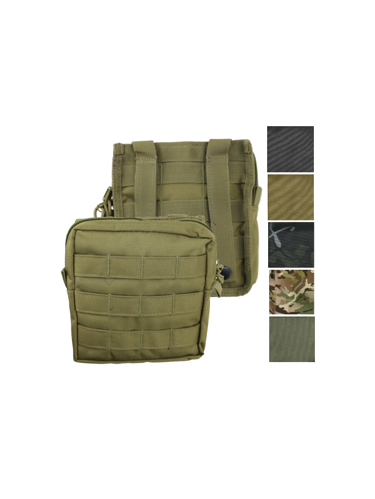 Kombat Medium MOLLE Utility Pouch Zipped Modular Olive BTP Black Coyote