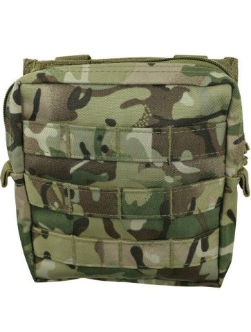 Kombat Medium MOLLE Utility Pouch Zipped Modular Olive BTP Black Coyote