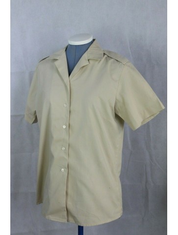 Genuine Surplus British Army Fawn Long/Short Sleeve Polycotton Shirt Womens