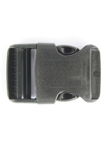 Rounded Side Release Buckles Black Plastic Clips Rucksacks Replacement All Sizes
