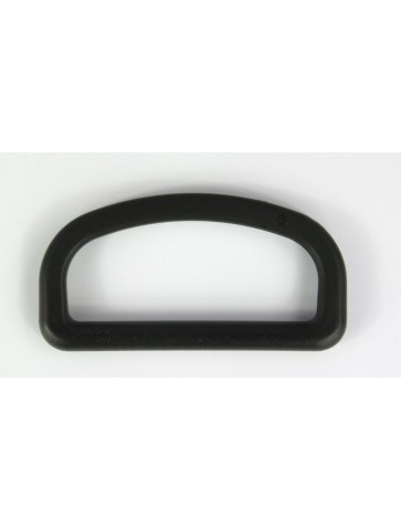 D-Rings Dees Buckles Black Tan Plastic Loops Rucksacks Replacement All Sizes