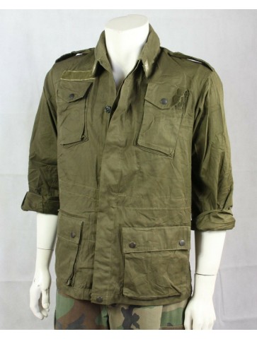 Genuine Surplus Vintage Italian Army Jacket Olive Green Military Reclaimed