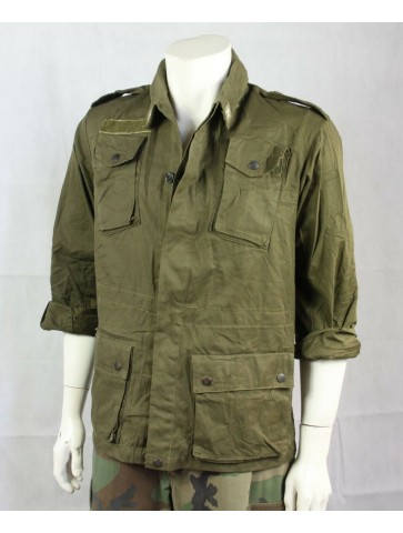 Genuine Surplus Vintage Italian Army Jacket Olive Green Military Reclaimed