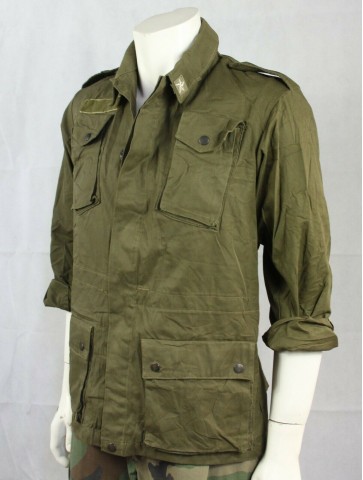 Genuine Surplus Vintage Italian Army Jacket Olive Green Military Reclaimed