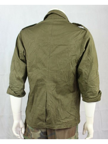 Genuine Surplus Vintage Italian Army Jacket Olive Green Military Reclaimed