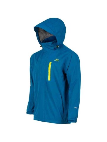 Highlander Arran Waterproof Breathable Rain Jacket Coat Windproof Blue