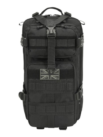 Kombat Tactical Stealth Pack 25litre Daysack Rucksack Backpack Black