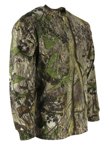 Kombat Hedgerow Long Sleeve T-Shirt Fishing Hunting Shooting Camouflage Leaf