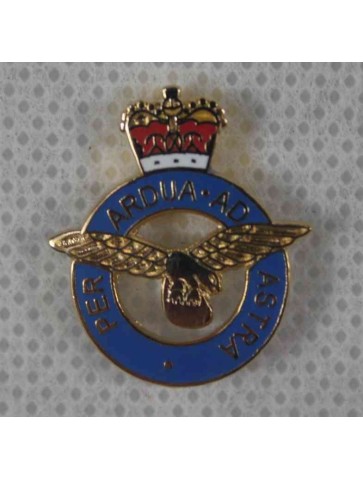 Enamel RAF Badge Lapel Pin Small Metal Airforce  20x19mm