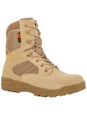 Highlander Echo Boot Adult Military Mens Sand Leather Forces Cadets