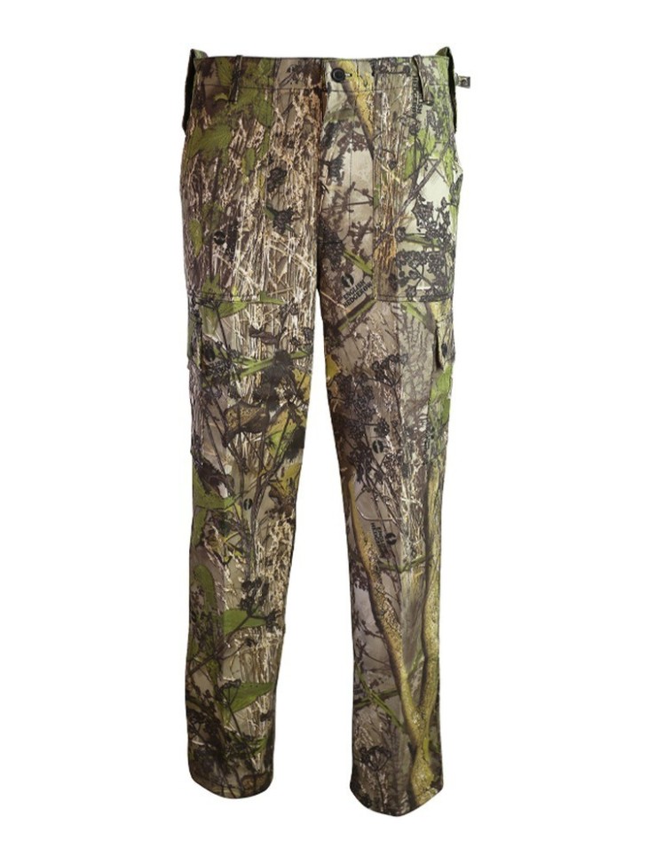 KT  Hedgerow Combat Trousers Polycotton Tree Camo Shooting Fishing