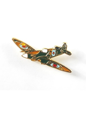 Enamel Lancaster Bomber Badge Lapel Pin Small Metal RAF