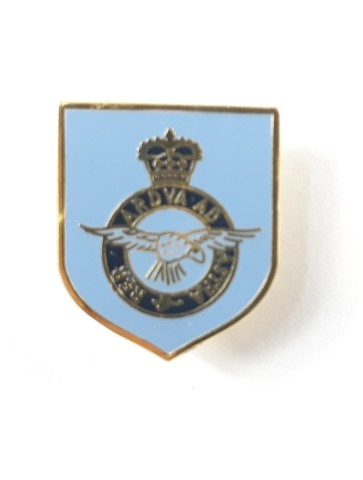 Enamel Lancaster Bomber Badge Lapel Pin Small Metal RAF