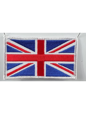 Embroidered Union Jack Patch Badge Fabric Flag Sew On 90x50mm