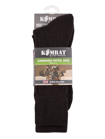 Kombat Patrol Socks  Army Style Military Combat Socks Olive Black Size UK 6-11