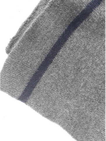 Genuine Surplus German Army Wool Mix Grey Scarf Neck Warmer Knitted