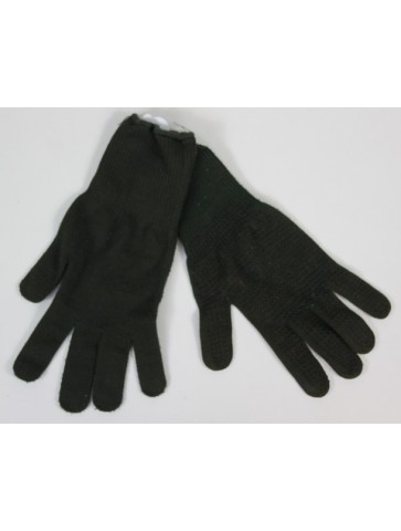 Genuine Surplus British Army Knitted Contact Gloves Stretch Sticky Palm Grip