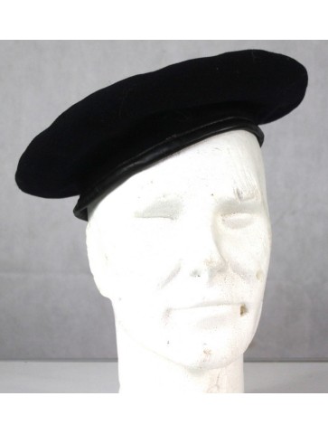 Genuine Surplus French Beret Wool Navy Blue Hat
