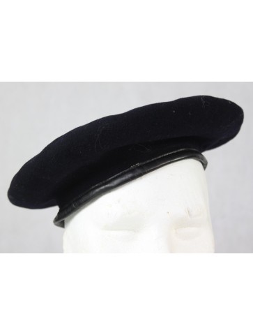 Genuine Surplus French Beret Wool Navy Blue Hat