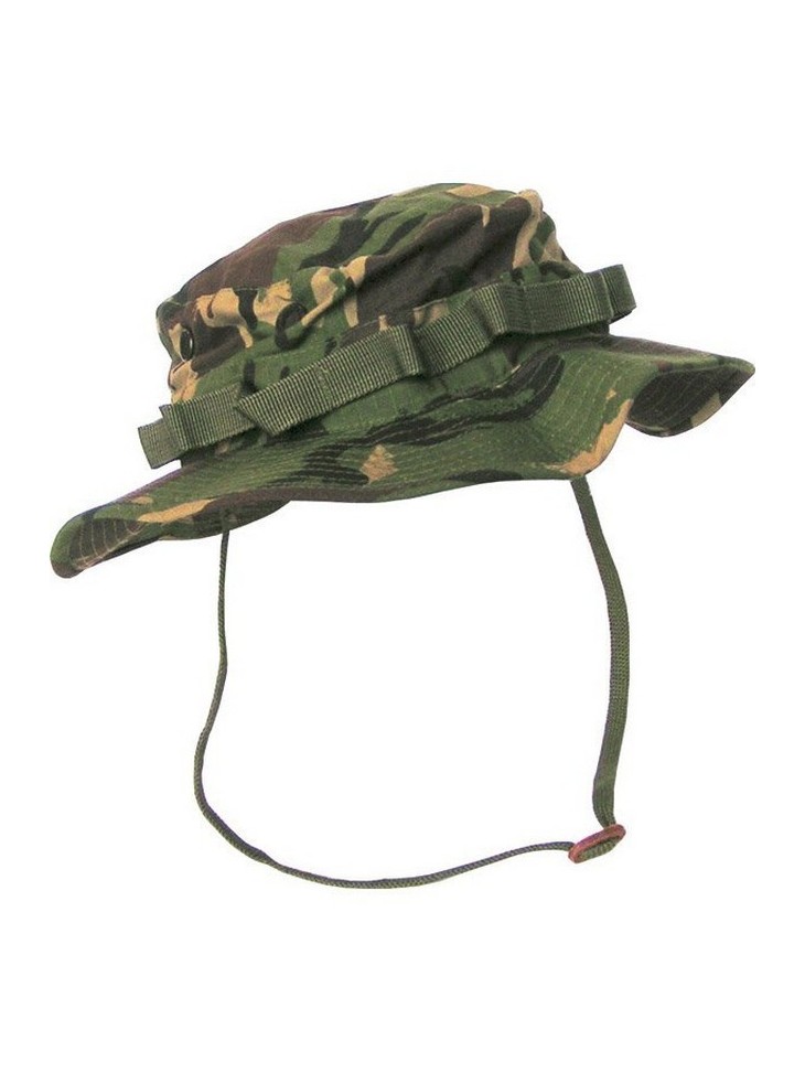 DPM Woodland CAMO ARMY CADET STYLE WIDE BRIMMED BOONIE HAT SUN HAT AIRSOFT