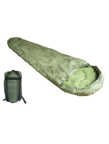 Kombat Military Sleeping Bag Olive Mummy 2 season polyester Fill Cadets Forces