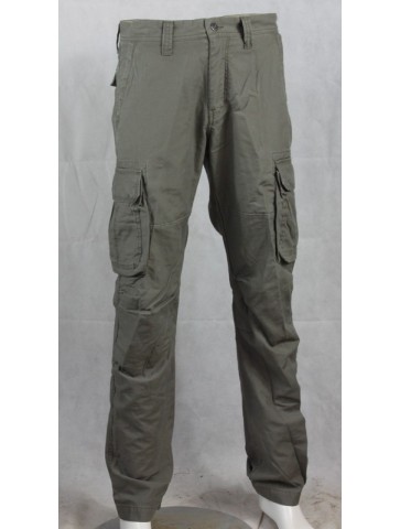 Ex-Display Olive/Grey Combat Trousers 32" Waist 33" Leg 100% Cotton 2021/164