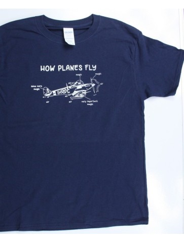 Kids How Planes Fly Aviation Military Style T-Shirt RAF Forces Child's