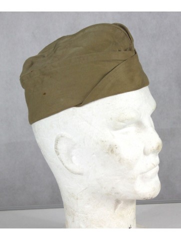 Genuine Surplus US Army Sand WWII Cotton Fatigue Caps Issued Unworn