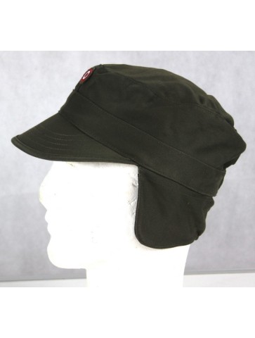 G1 Genuine Surplus Austrian All Seasons Poly/Cotton Peak Fatigue Caps Olive