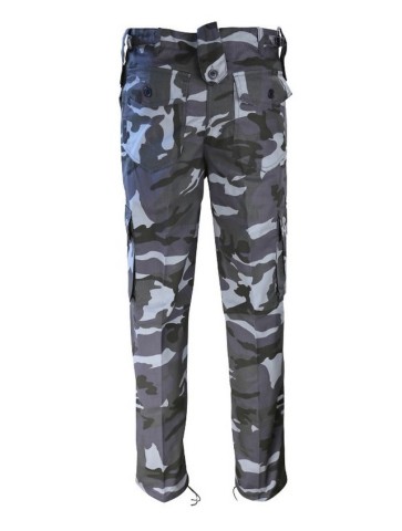 Kombat Blue Urban Black Blue Night Camo Combat Trousers Army Camo Pants Military Tactical