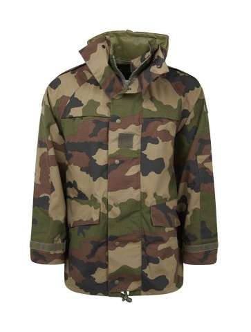 NEW Surplus French Waterproof Breathable Jacket Army CCE Woodland Camo XL+
