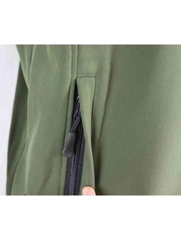 Highlander Softshell Gilet Olive Green Water Resistant Waistcoat
