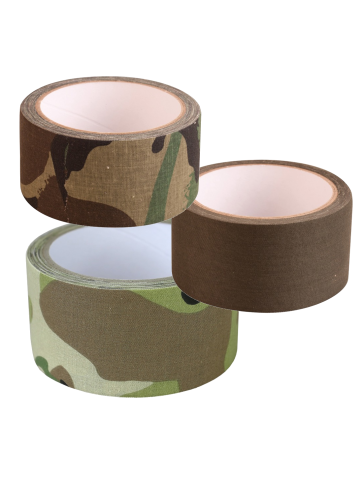 Woodland Camo Adhesive Fabric Tape
