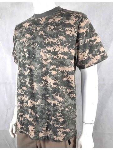 Highlander Digital ACU Camouflage Cotton T-Shirt Camo Grey Blue Green