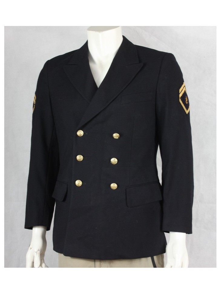 Genuine Surplus Vintage German Naval Blazer Dress Jacket 1975 35" (2021/233)