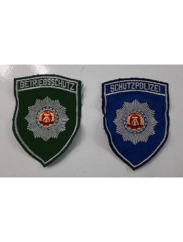 Genuine Surplus German Police Protection Embroidered Fabric Patches Bodyguard